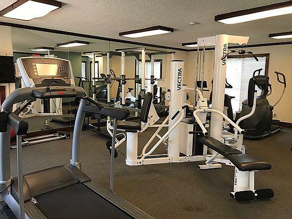 work out room recently remodeled
