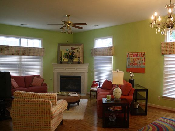 Open family room with lots of windows!