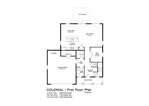 Floor plan The Kensington