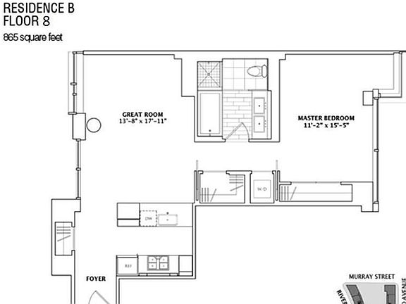 2nd image of 2 River Ter APT 8B