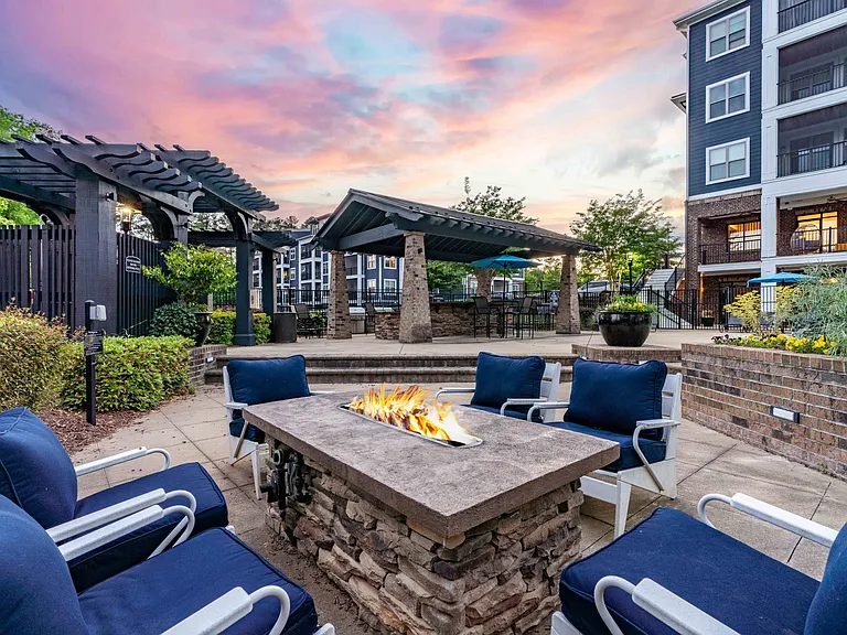 Fire Pit with Cozy Seating