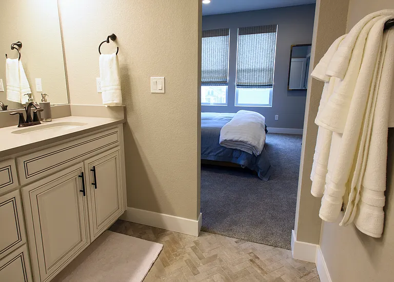 Master bedroom bathroom