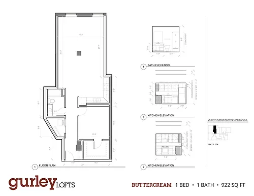 Floor plan Buttercream