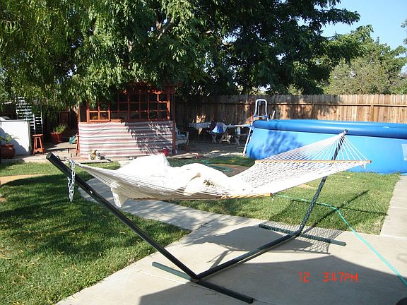 back yard/gazeebo/deck