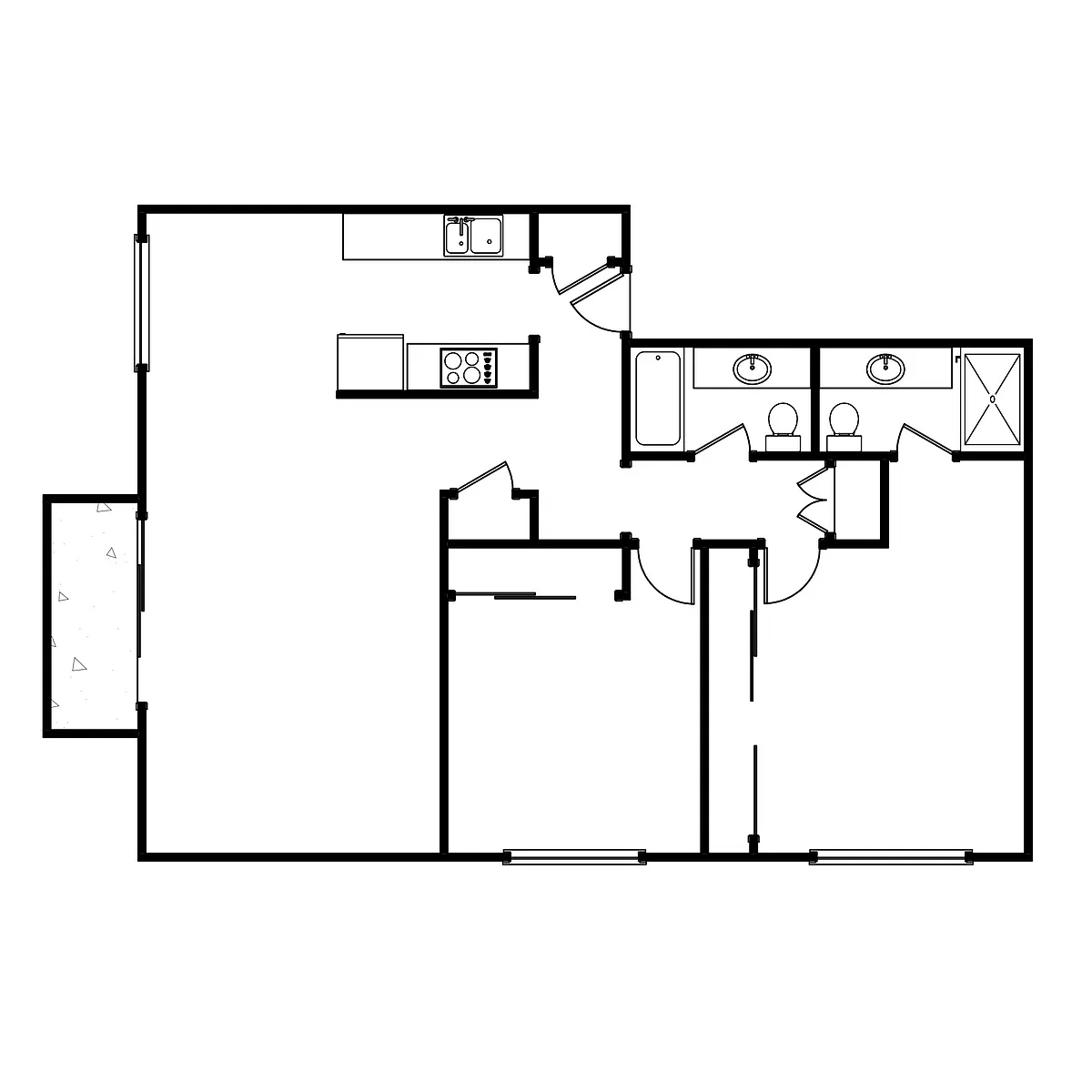 Floor plan VB-E2
