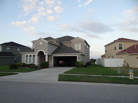 front view 2 car garage
