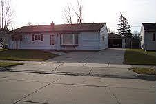 front of home