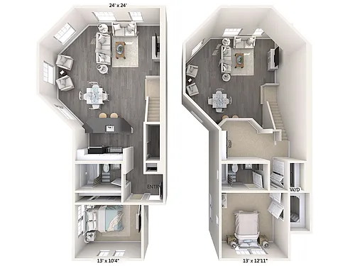 Floor plan B8TL