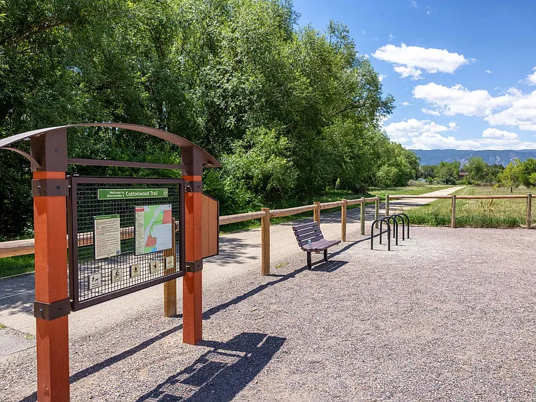Nearby Cottonwood Trail is a favorite local destination for walking, biking, and connecting to Boulder's extensive trail and open space network.