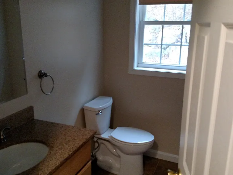 downstairs half bath