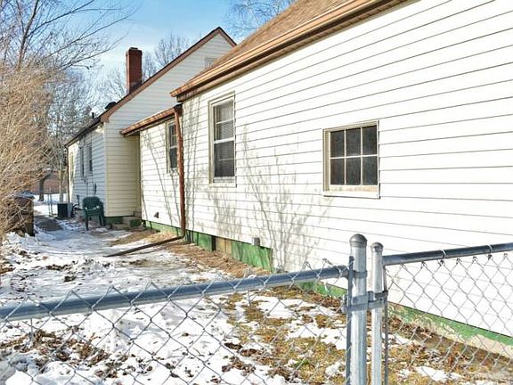 fenced in back yard.