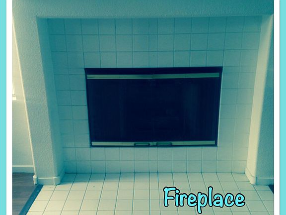 Fireplace in living room
