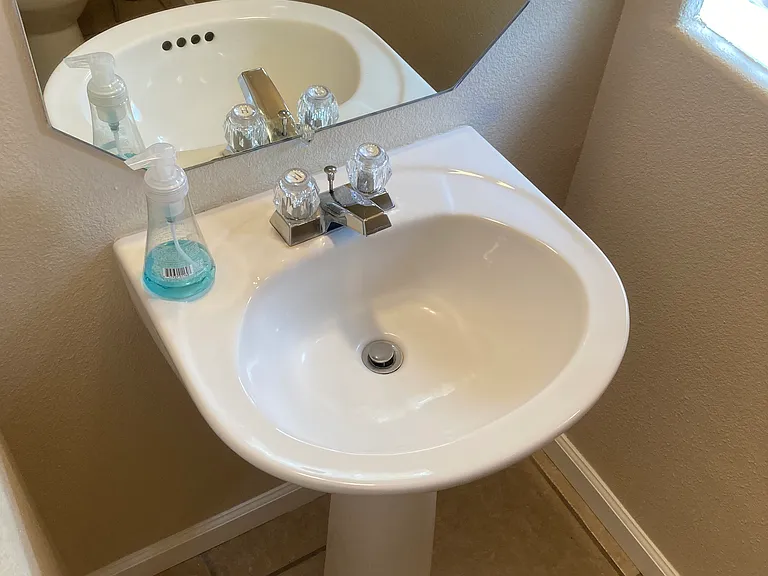 Half bath downstairs