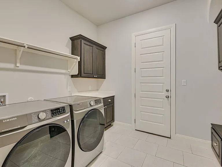 Laundry and Garage Entry