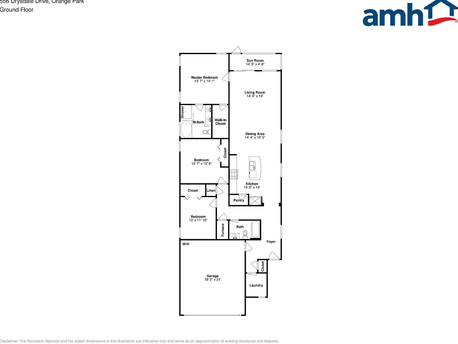 3 bed, 2.0 bath, 1661 sqft, $2,110 — Photo 2