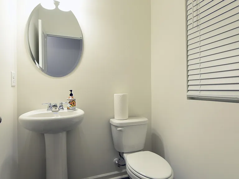 1st floor half bath