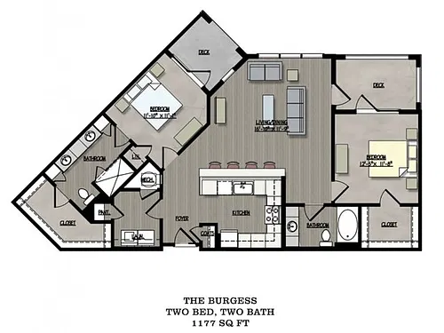 Floor plan The Burgess