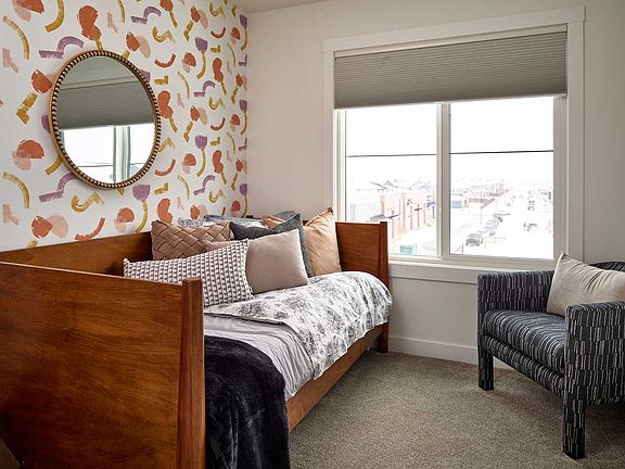 A photo of the bedroom in the Armstrong model in Brightside by Brookfield Residential
