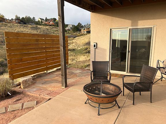 Private patio