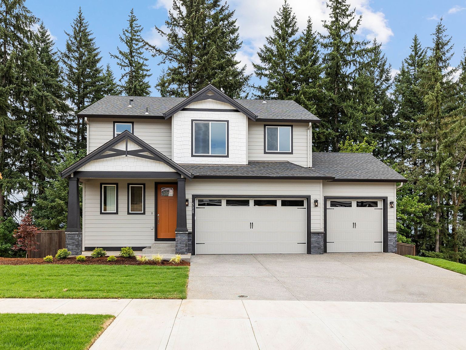 The 2493 with 3 car Garage Plan, The Glades at Green Mountain, Camas