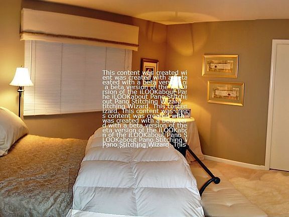 Master Suite with 2 closets and full Bath