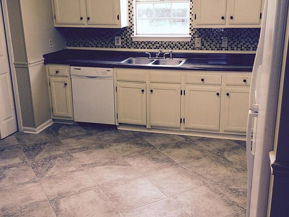 newer 18" tile and countertops