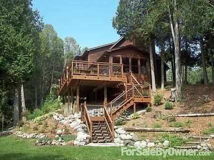House from river