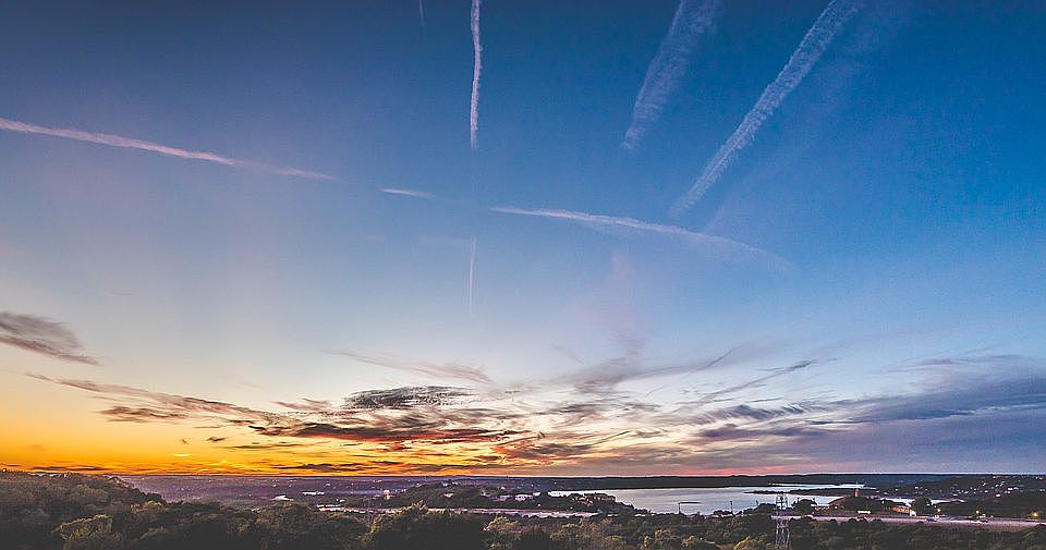 Beautiful sunset nearby