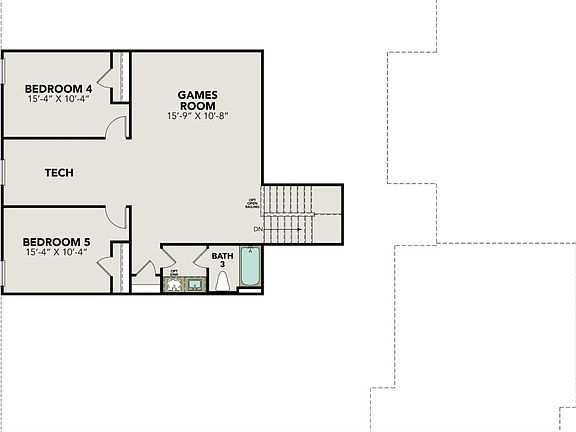 Optional Upper Floor Plan