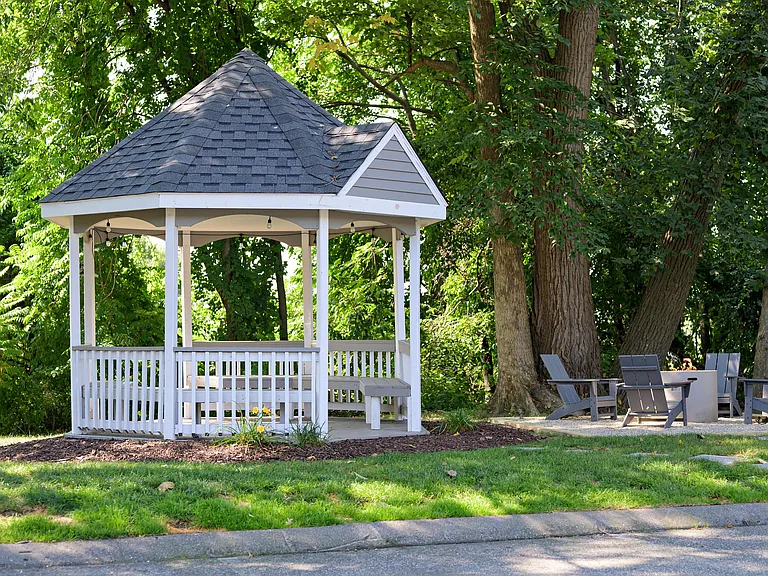 he Willows offers options to discover serenity at home - like relaxing in the large gazebo or unwinding by a warm fire at our community firepit.