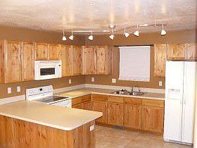 New lighting fixtures and fresh paint