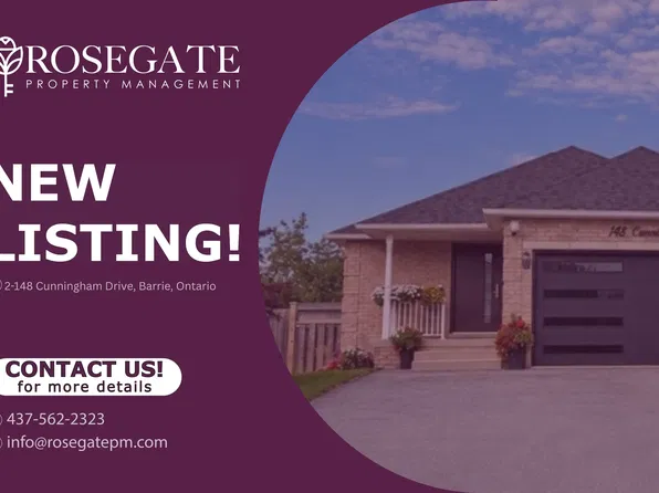 148 Cunningham Dr #2, Barrie, ON L4N 5R3