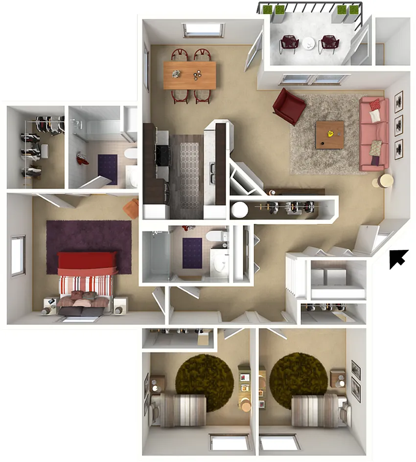 Floor plan Stirling