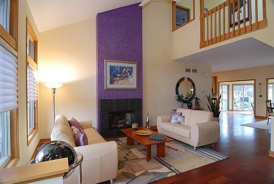 Two Story Living Room
