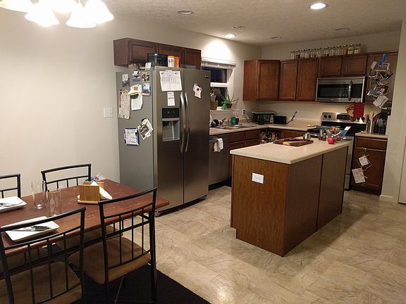 Dining area and kitchen