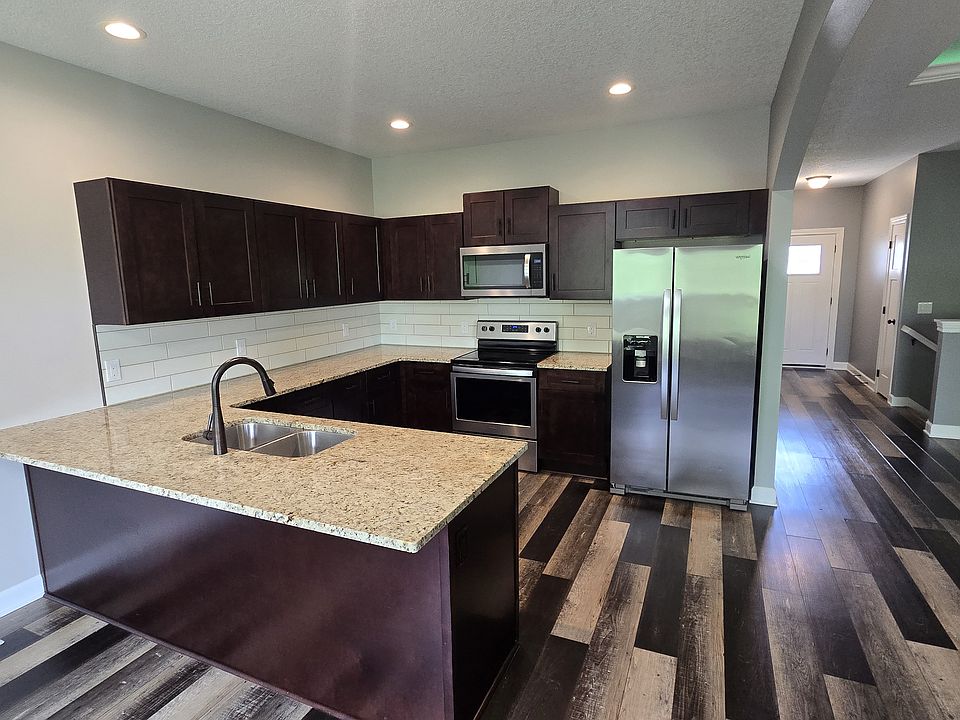 Kitchen, Living Room and Front Doorway