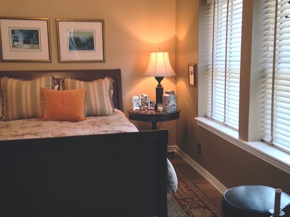 Spacious master bedroom
