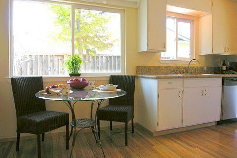 Sunny breakfast nook