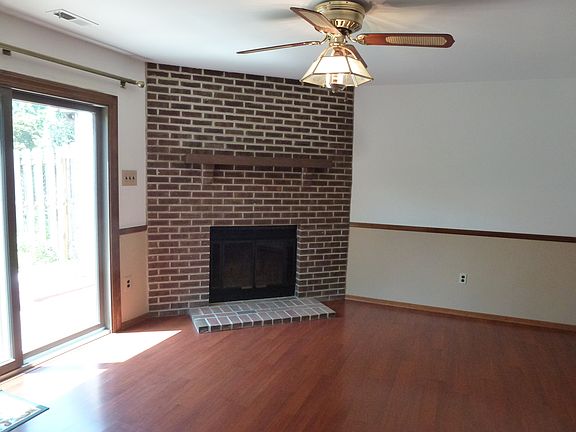 wood burning fire place