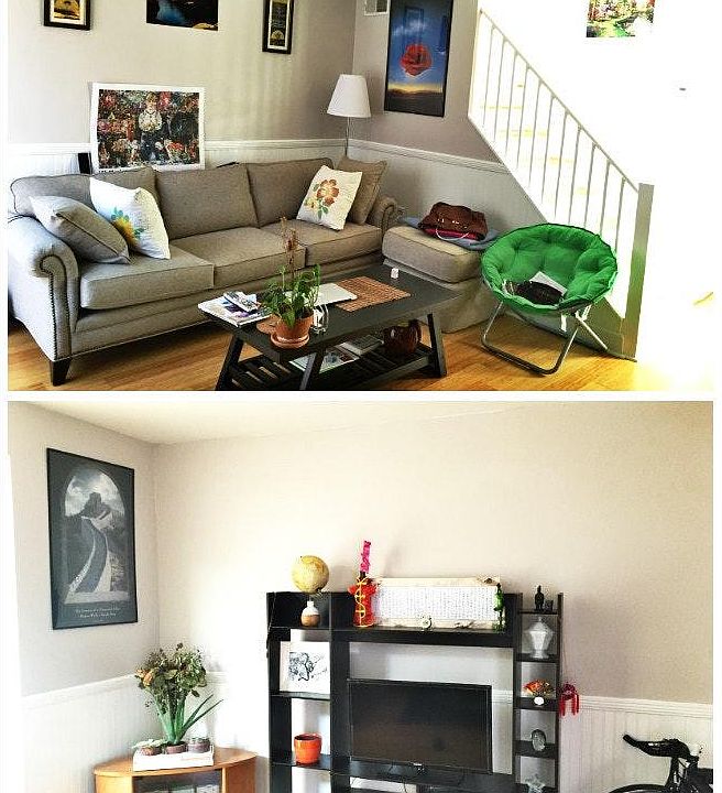 Spacious living room