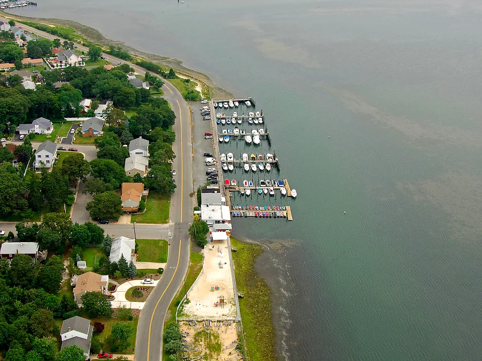 shark river right down the street