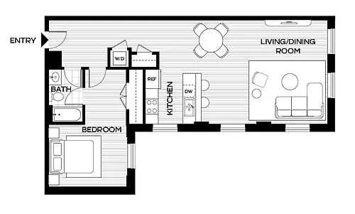 Floor plan A04R