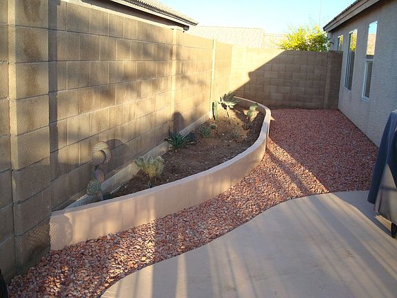 Personal cactus garden