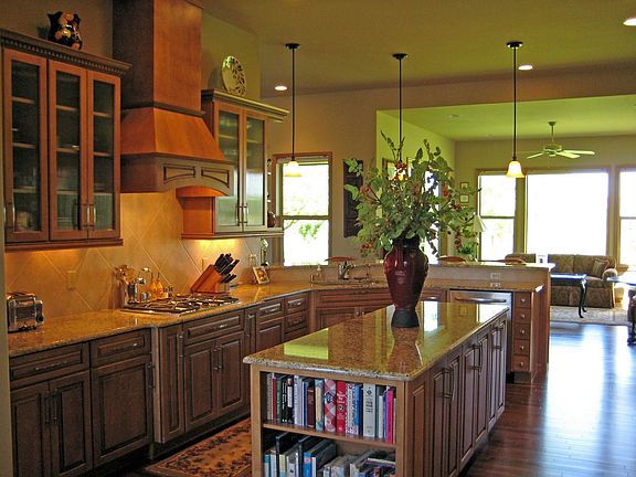 Slab Granite kitchen