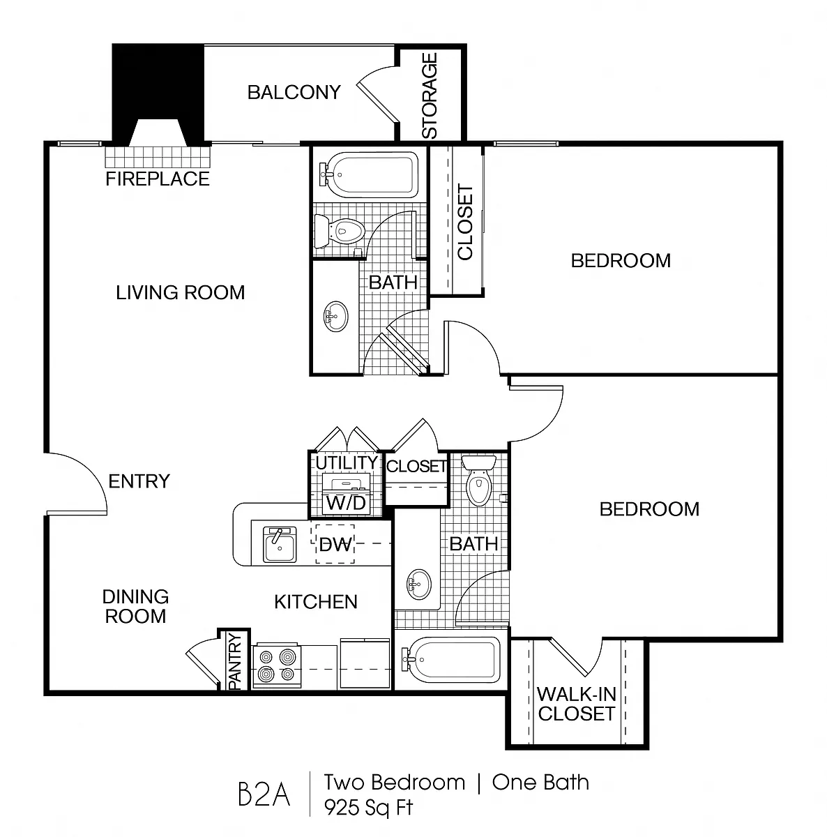 Floor plan B1