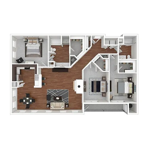 Floor plan Mt. Lincoln - Renovated