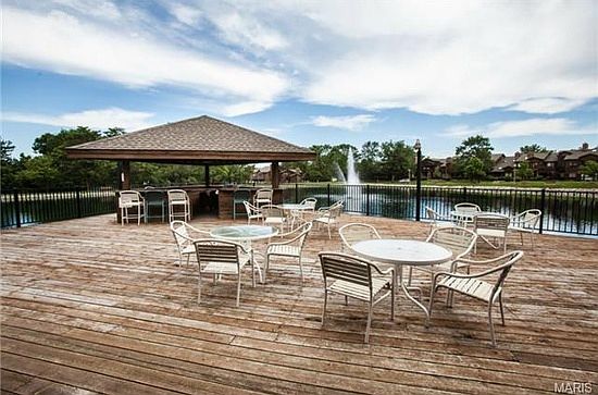Deck with Gazebo and BBQ
