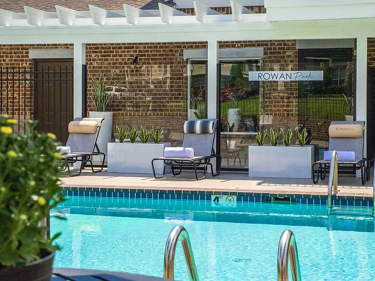 Unwind by the pool in shaded comfort or soak up the sun with our versatile poolside seating options.