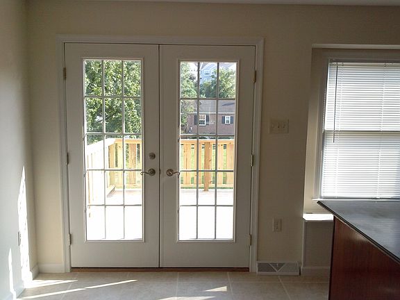 French Doors to Deck
