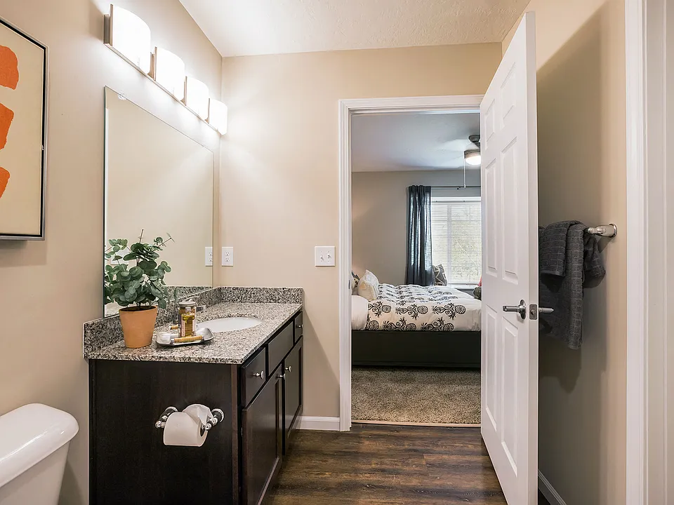 Two Beautiful Bathrooms with Lots of Storage